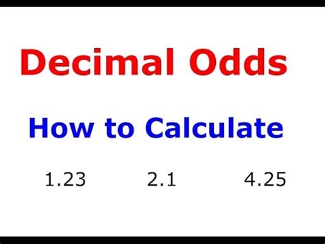 5/2 odds in decimal